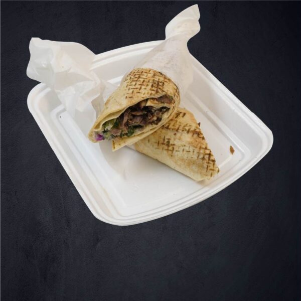 Fleisch Schawarma Sandwisch